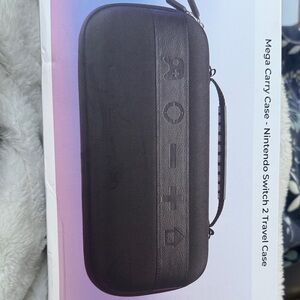 Black Mega Nintendo Switch 2 Travel carrying Case